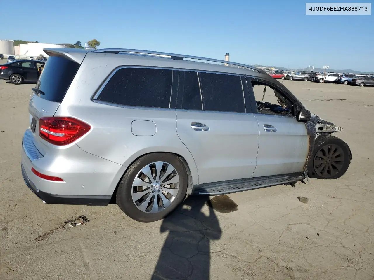 2017 Mercedes-Benz Gls 450 4Matic VIN: 4JGDF6EE2HA888713 Lot: 46709865