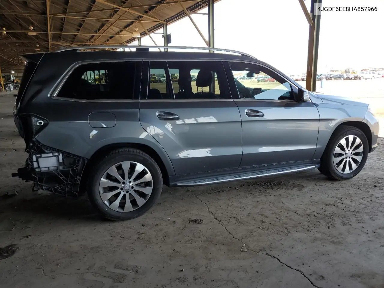 2017 Mercedes-Benz Gls 450 4Matic VIN: 4JGDF6EE8HA857966 Lot: 48589635