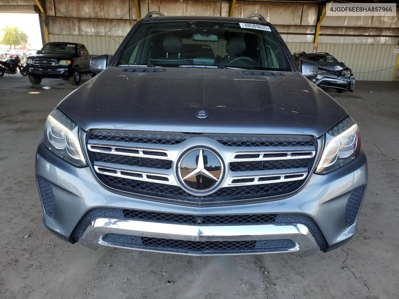 2017 Mercedes-Benz Gls 450 4Matic VIN: 4JGDF6EE8HA857966 Lot: 48589635