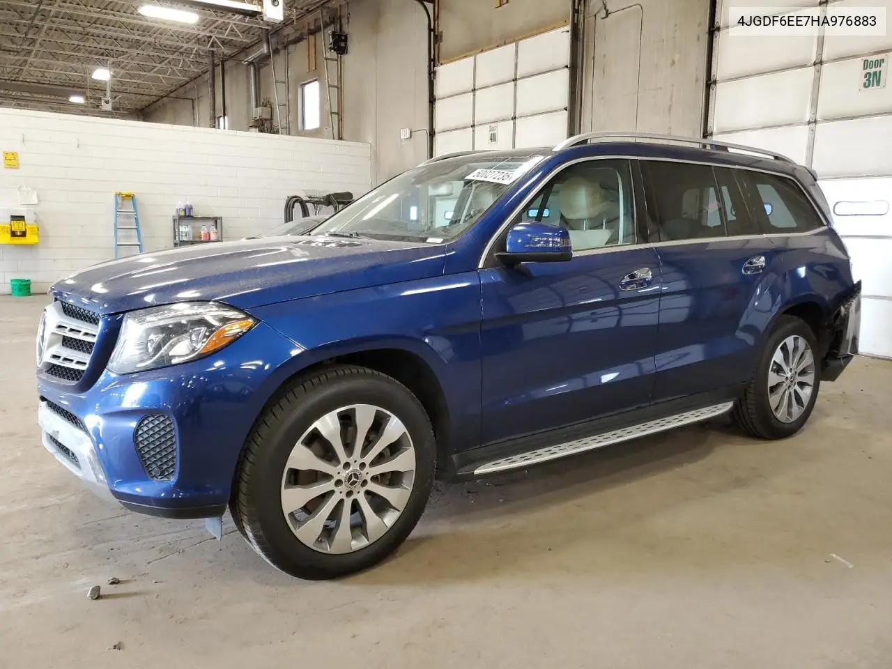 2017 Mercedes-Benz Gls 450 4Matic VIN: 4JGDF6EE7HA976883 Lot: 50027235