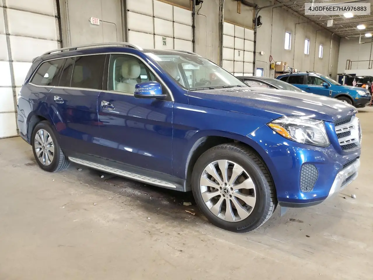 2017 Mercedes-Benz Gls 450 4Matic VIN: 4JGDF6EE7HA976883 Lot: 50027235