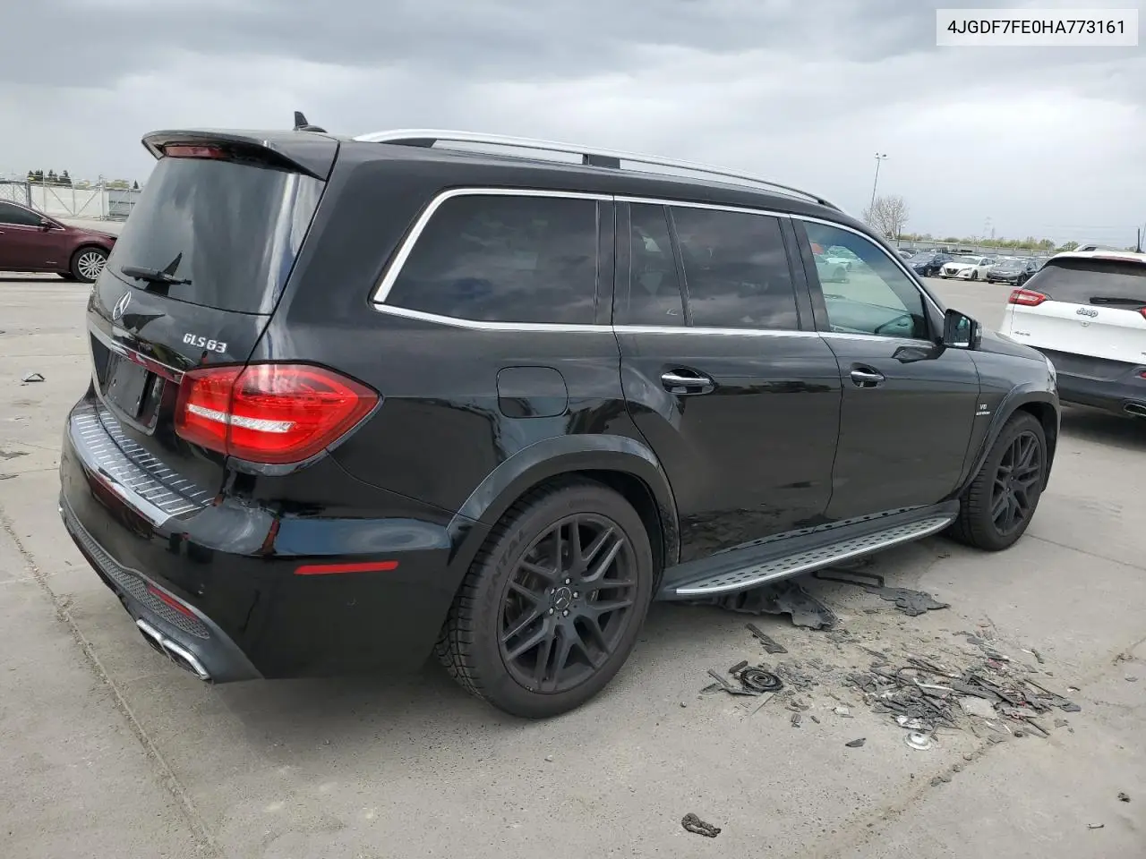 2017 Mercedes-Benz Gls 63 Amg 4Matic VIN: 4JGDF7FE0HA773161 Lot: 50959745