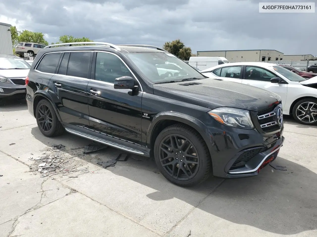 2017 Mercedes-Benz Gls 63 Amg 4Matic VIN: 4JGDF7FE0HA773161 Lot: 50959745