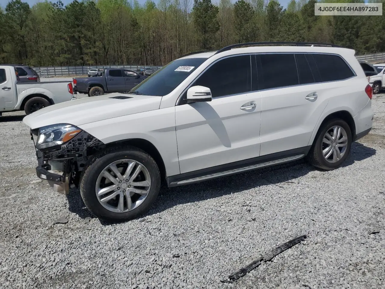 2017 Mercedes-Benz Gls 450 4Matic VIN: 4JGDF6EE4HA897283 Lot: 51099365