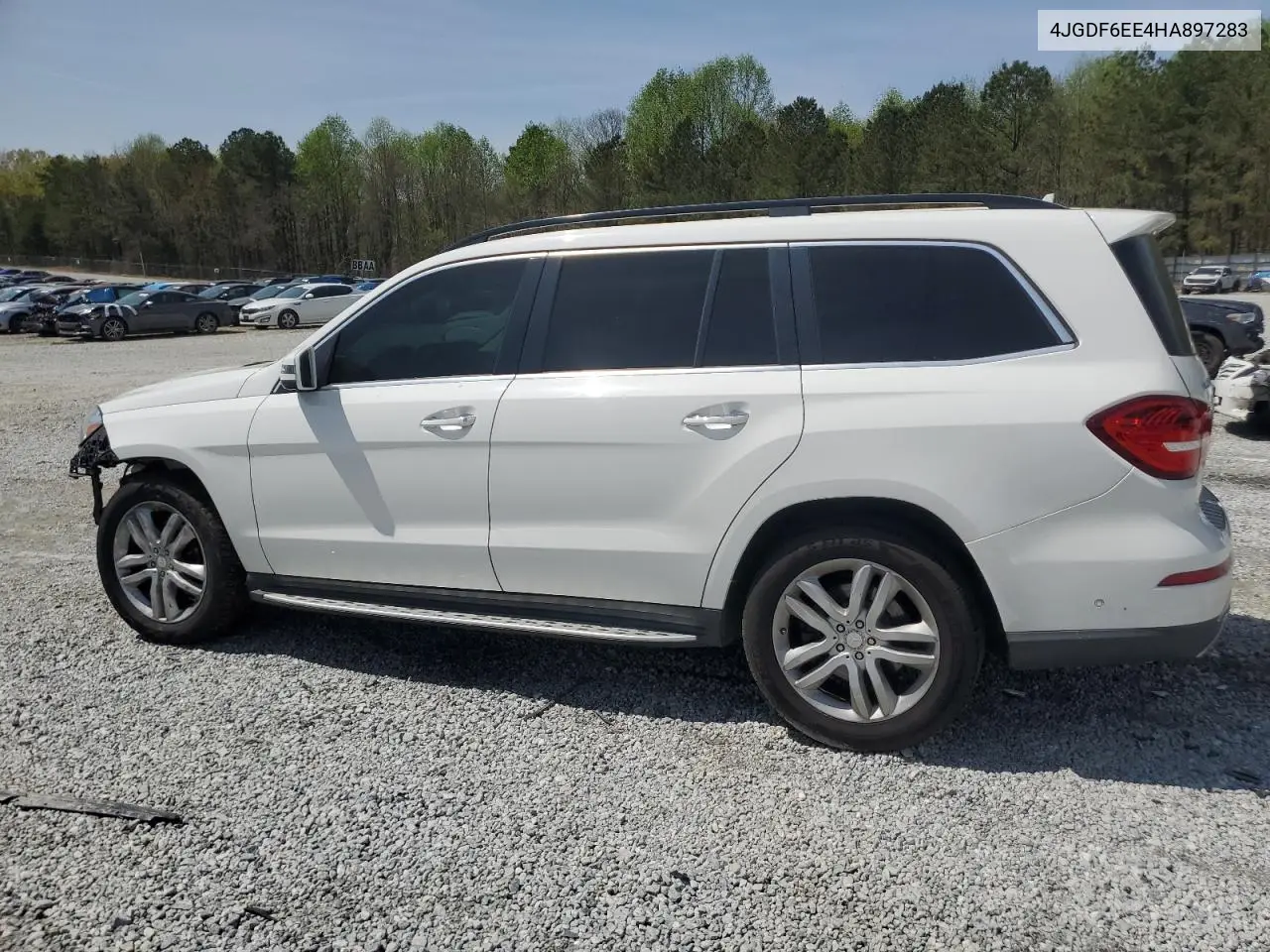 2017 Mercedes-Benz Gls 450 4Matic VIN: 4JGDF6EE4HA897283 Lot: 51099365