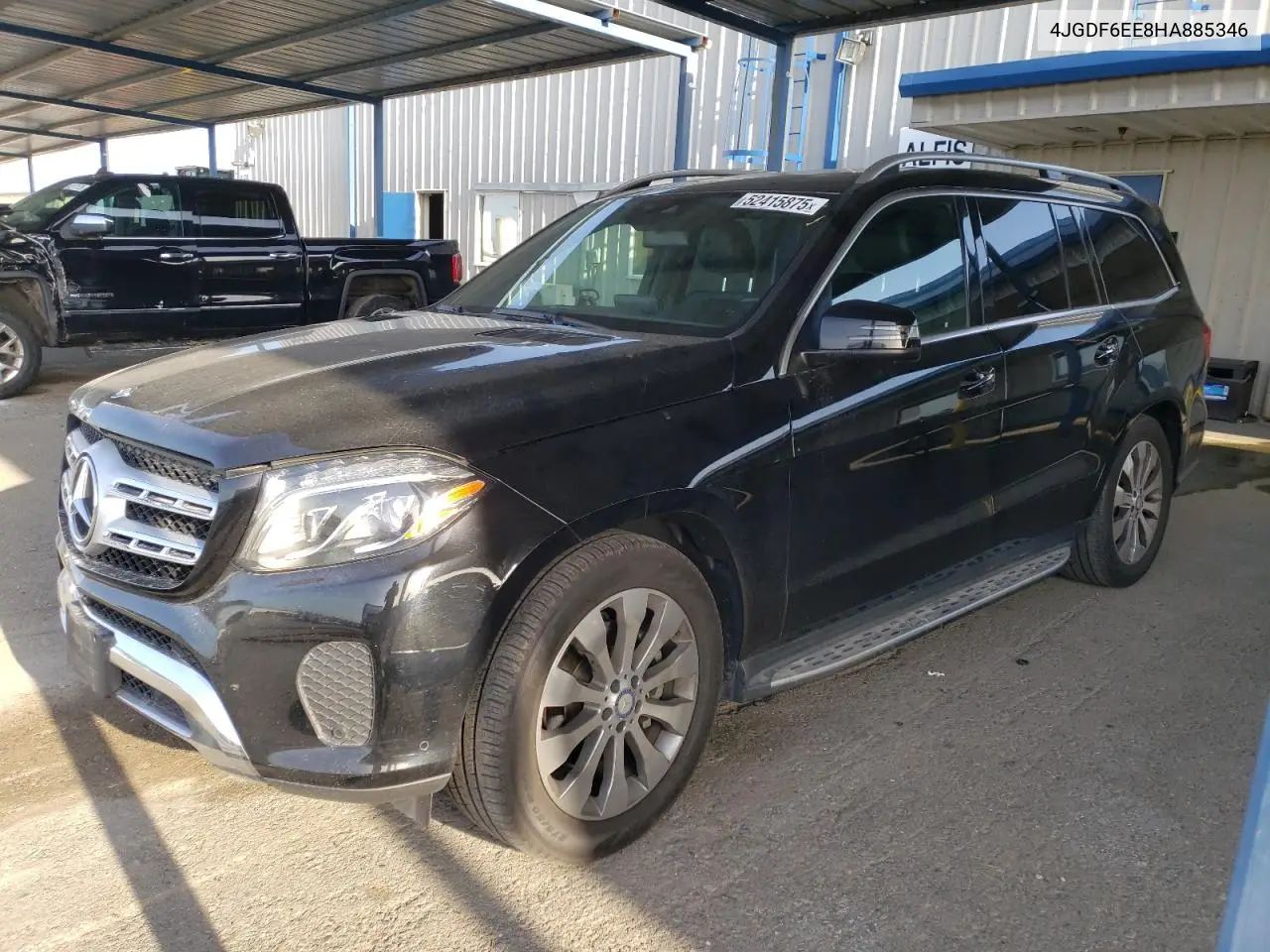 2017 Mercedes-Benz Gls 450 4Matic VIN: 4JGDF6EE8HA885346 Lot: 52415875