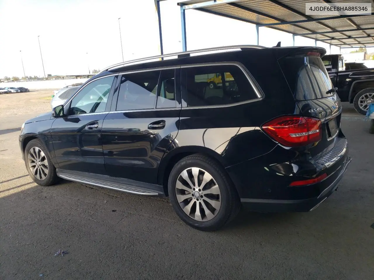 2017 Mercedes-Benz Gls 450 4Matic VIN: 4JGDF6EE8HA885346 Lot: 52415875