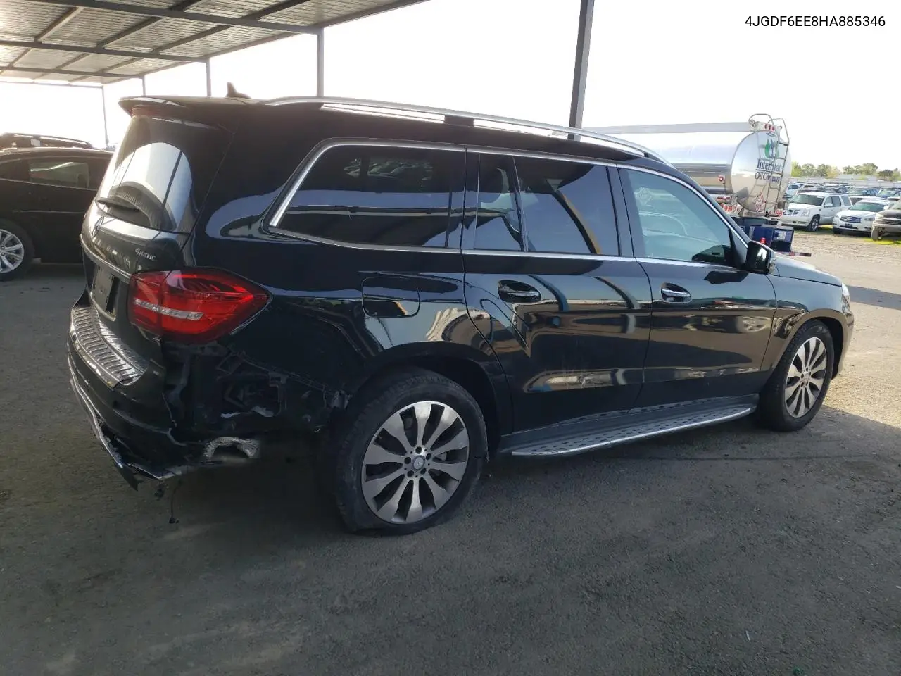 2017 Mercedes-Benz Gls 450 4Matic VIN: 4JGDF6EE8HA885346 Lot: 52415875