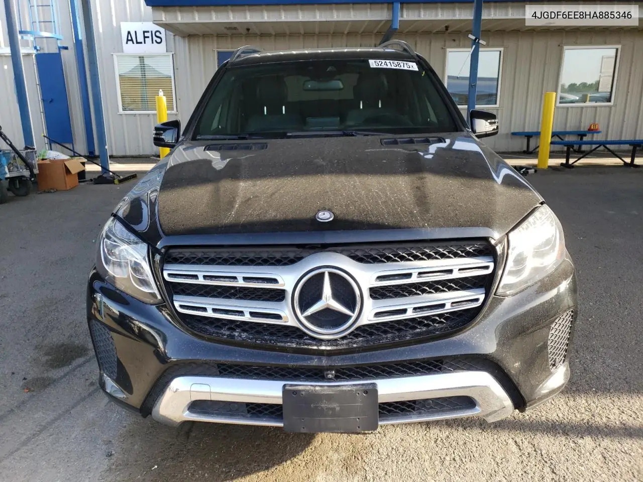 2017 Mercedes-Benz Gls 450 4Matic VIN: 4JGDF6EE8HA885346 Lot: 52415875