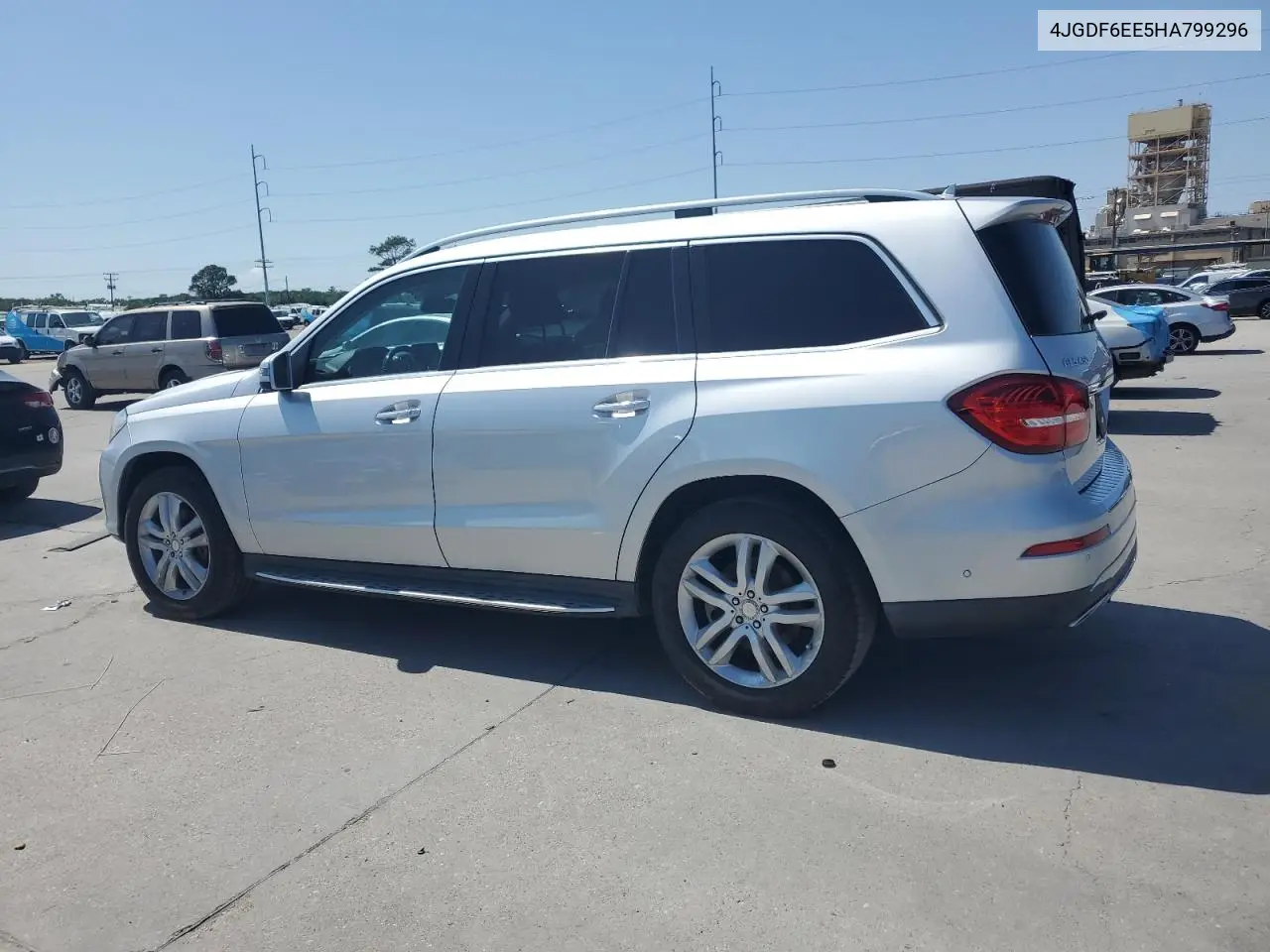 2017 Mercedes-Benz Gls 450 4Matic VIN: 4JGDF6EE5HA799296 Lot: 52730125