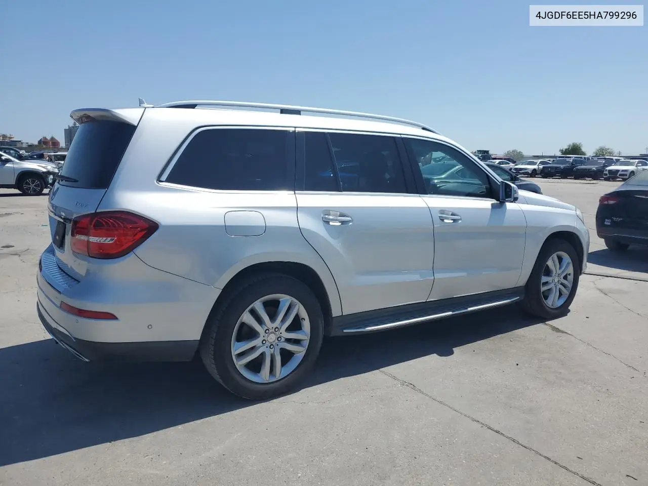 2017 Mercedes-Benz Gls 450 4Matic VIN: 4JGDF6EE5HA799296 Lot: 52730125