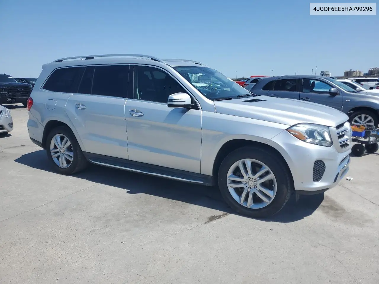2017 Mercedes-Benz Gls 450 4Matic VIN: 4JGDF6EE5HA799296 Lot: 52730125