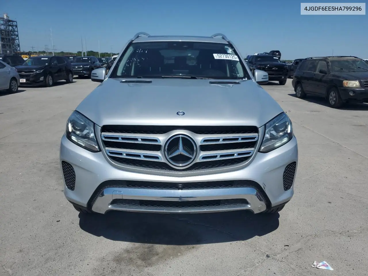 2017 Mercedes-Benz Gls 450 4Matic VIN: 4JGDF6EE5HA799296 Lot: 52730125