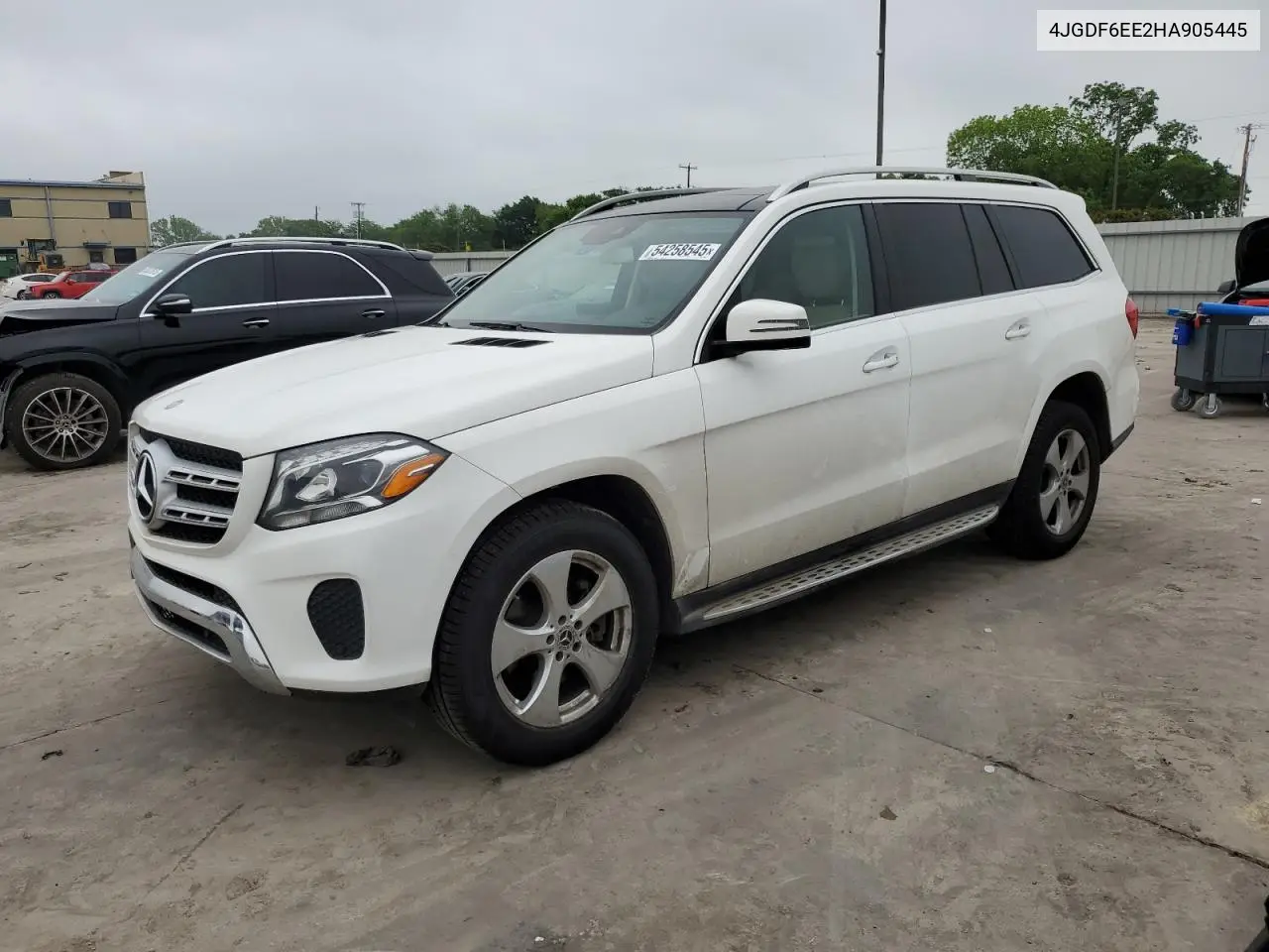 2017 Mercedes-Benz Gls 450 4Matic VIN: 4JGDF6EE2HA905445 Lot: 54258545