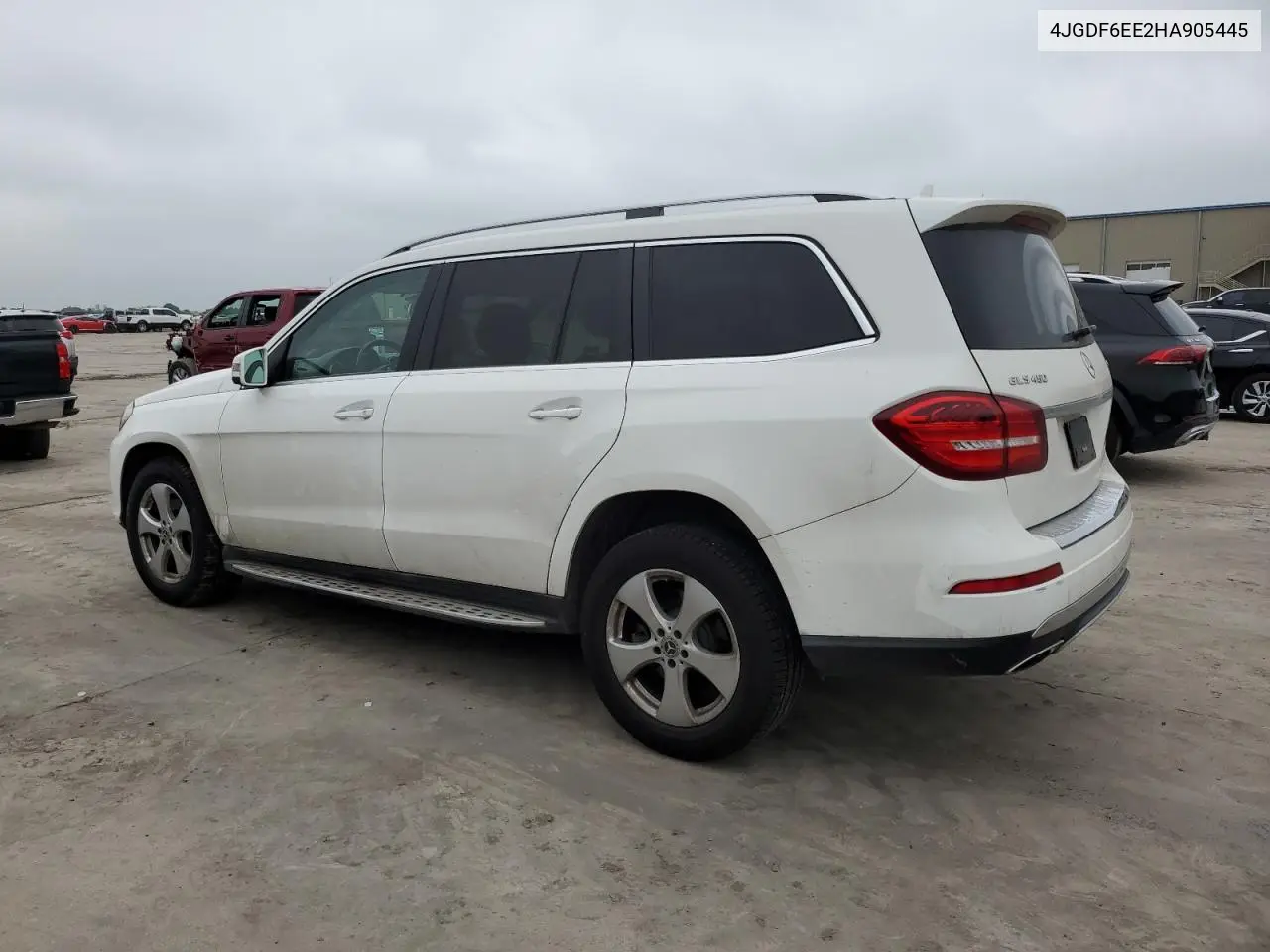 2017 Mercedes-Benz Gls 450 4Matic VIN: 4JGDF6EE2HA905445 Lot: 54258545