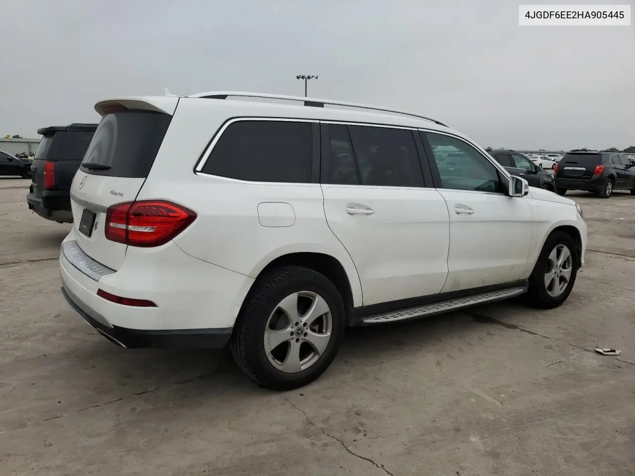 2017 Mercedes-Benz Gls 450 4Matic VIN: 4JGDF6EE2HA905445 Lot: 54258545