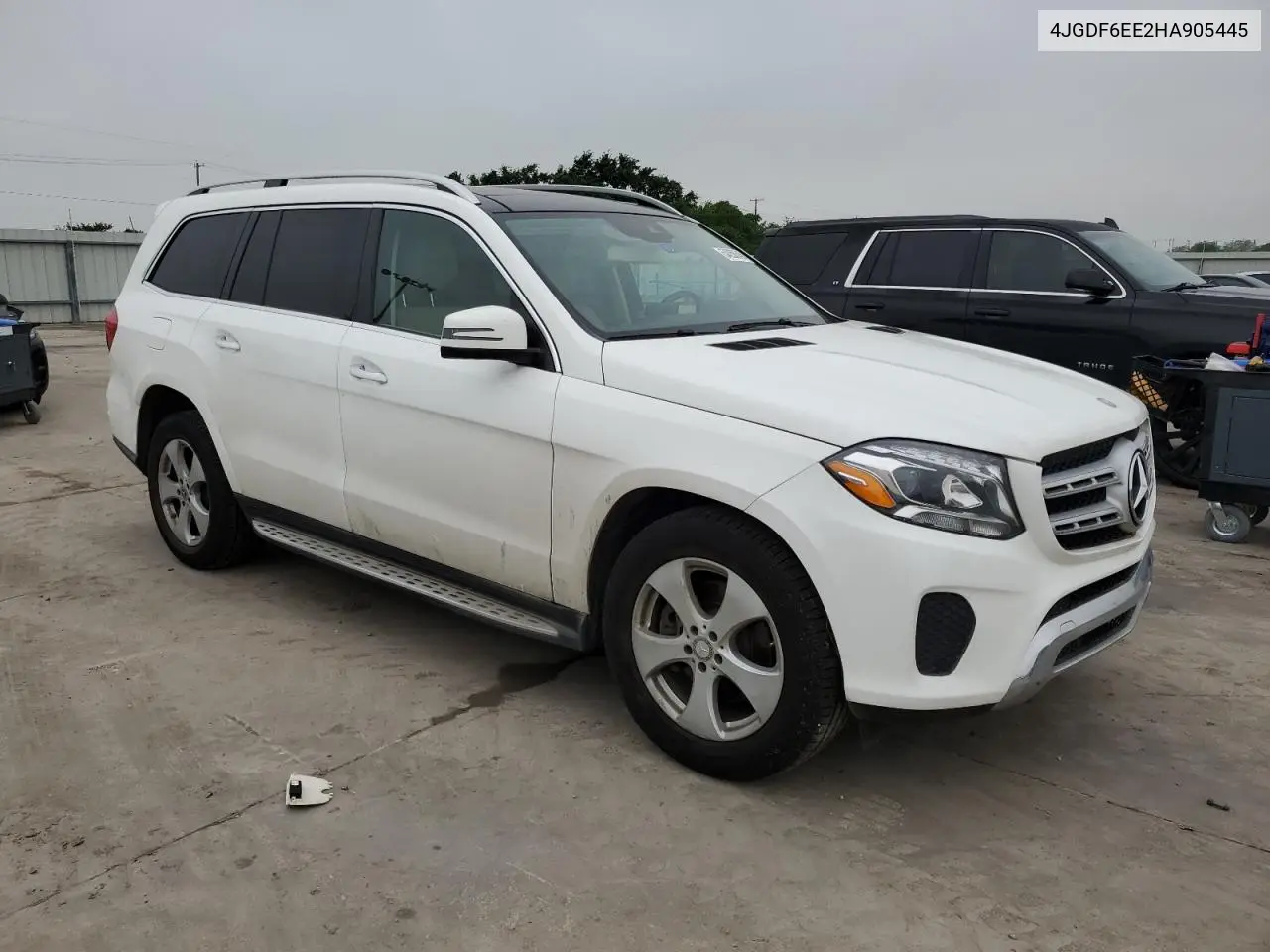 2017 Mercedes-Benz Gls 450 4Matic VIN: 4JGDF6EE2HA905445 Lot: 54258545