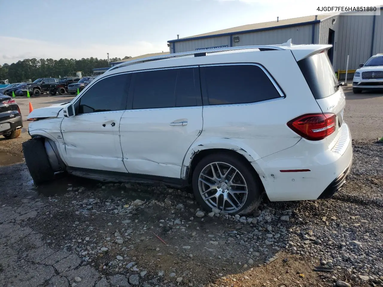 2017 Mercedes-Benz Gls 63 Amg 4Matic VIN: 4JGDF7FE6HA851880 Lot: 54667095