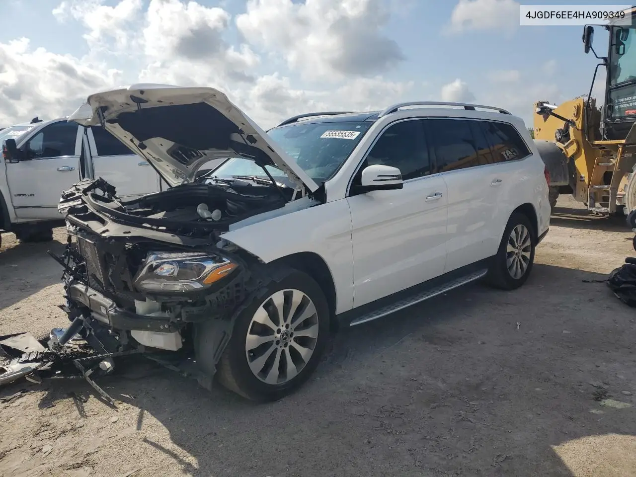2017 Mercedes-Benz Gls 450 4Matic VIN: 4JGDF6EE4HA909349 Lot: 55535535