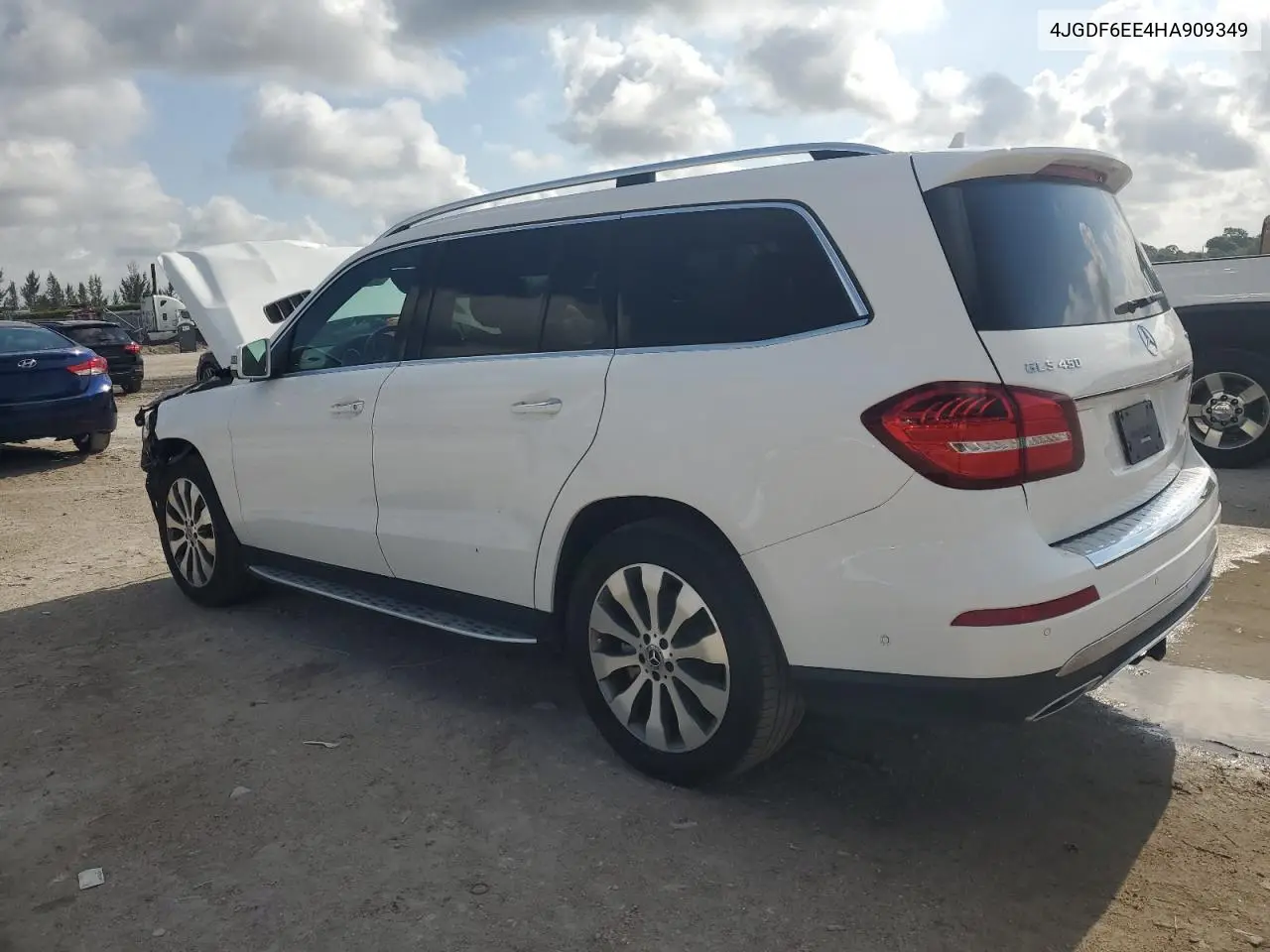 2017 Mercedes-Benz Gls 450 4Matic VIN: 4JGDF6EE4HA909349 Lot: 55535535