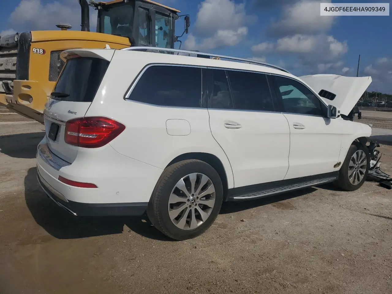 2017 Mercedes-Benz Gls 450 4Matic VIN: 4JGDF6EE4HA909349 Lot: 55535535