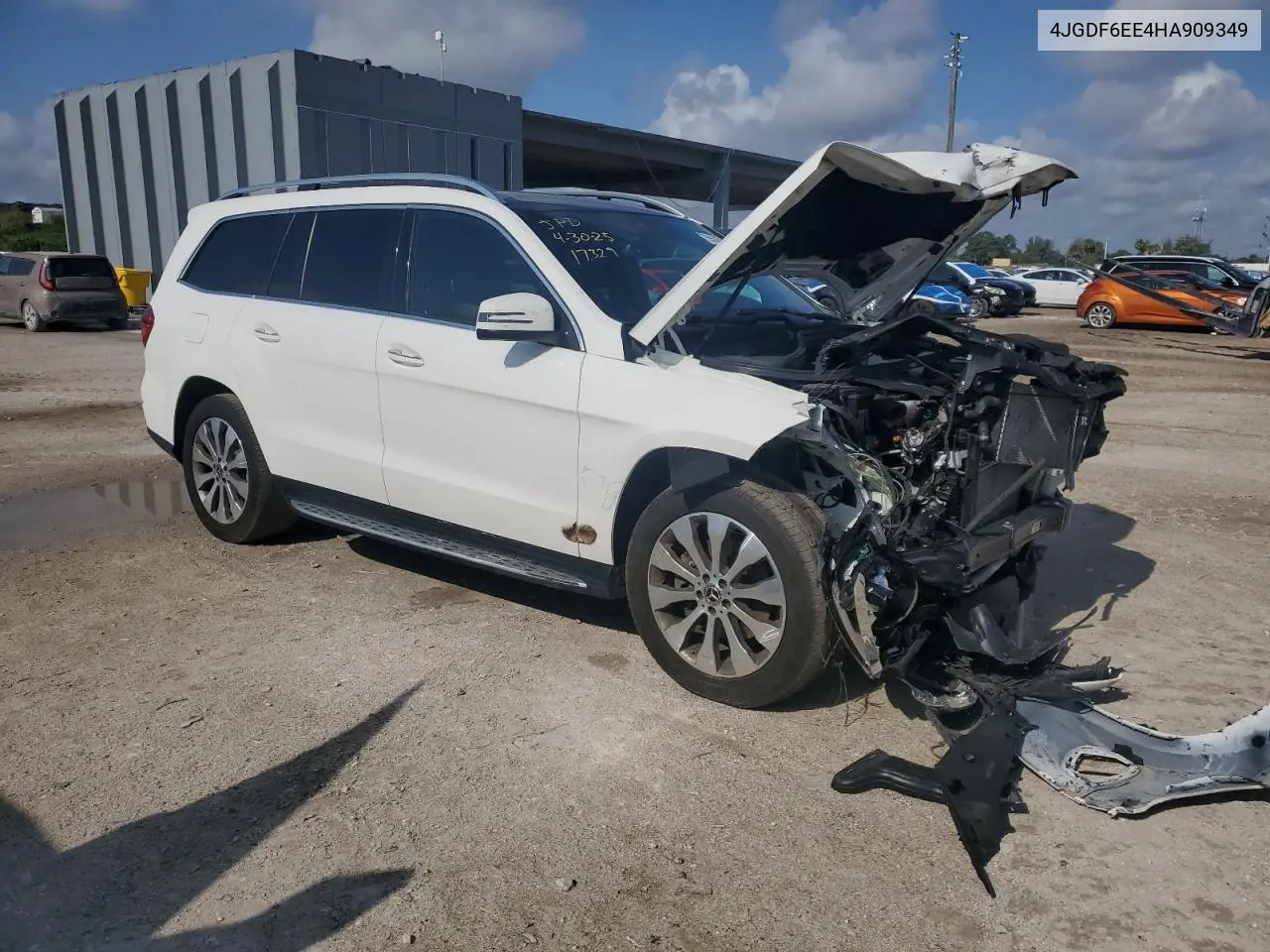 2017 Mercedes-Benz Gls 450 4Matic VIN: 4JGDF6EE4HA909349 Lot: 55535535