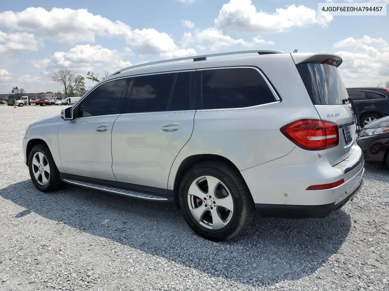 2017 Mercedes-Benz Gls 450 4Matic VIN: 4JGDF6EE0HA794457 Lot: 55566895
