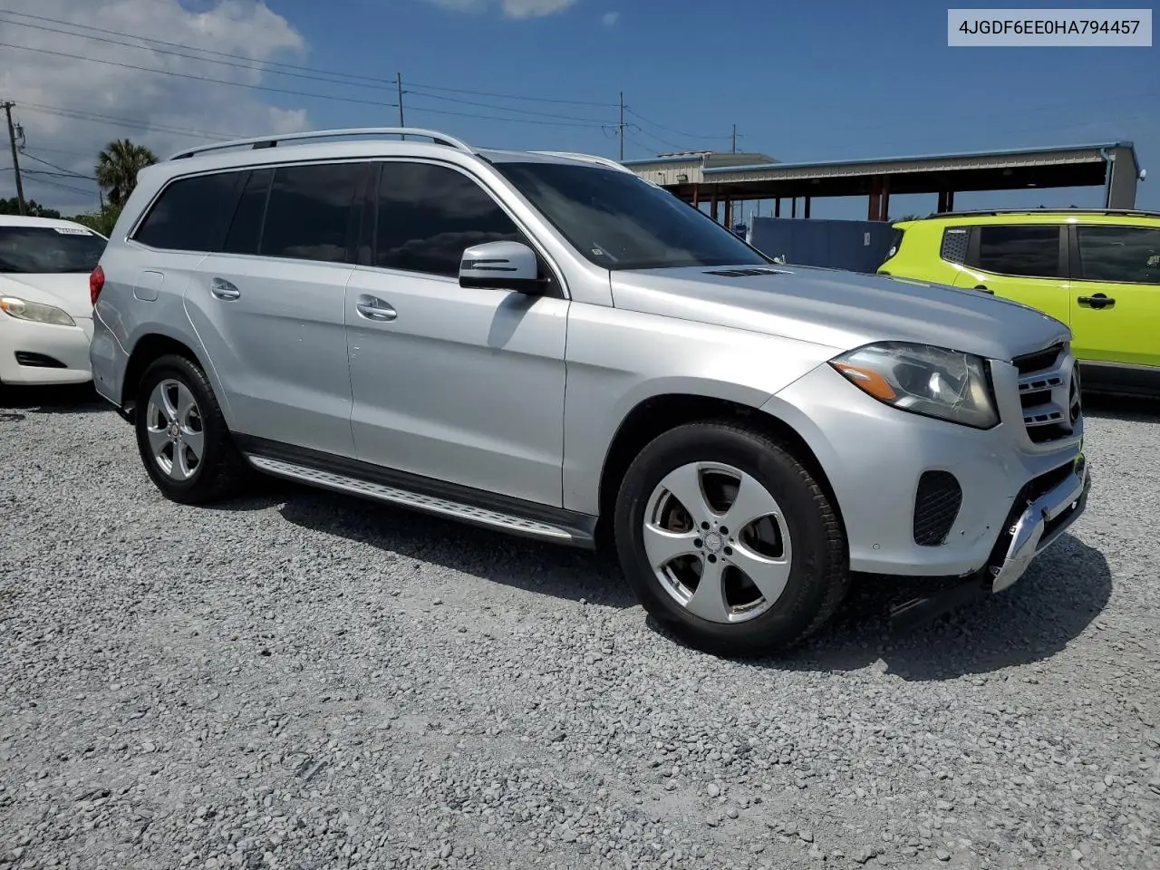 2017 Mercedes-Benz Gls 450 4Matic VIN: 4JGDF6EE0HA794457 Lot: 55566895