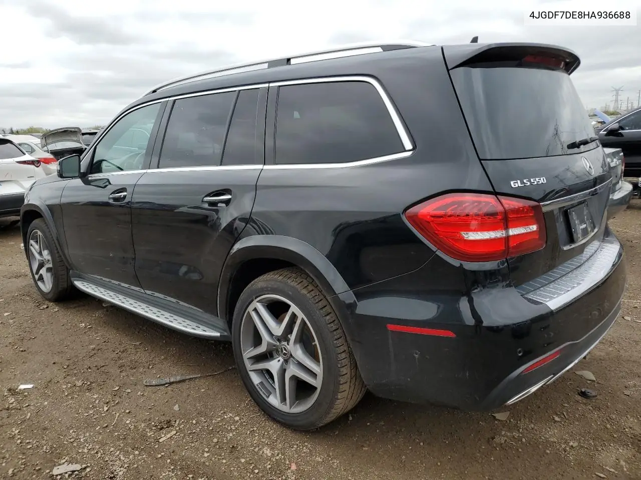 2017 Mercedes-Benz Gls 550 4Matic VIN: 4JGDF7DE8HA936688 Lot: 55679235