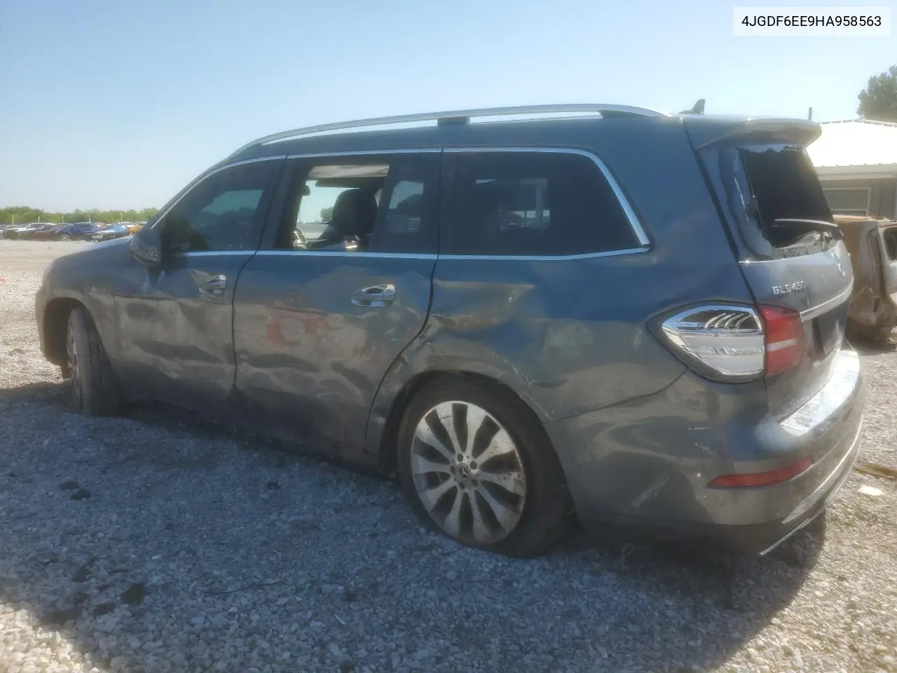 2017 Mercedes-Benz Gls 450 4Matic VIN: 4JGDF6EE9HA958563 Lot: 55851505