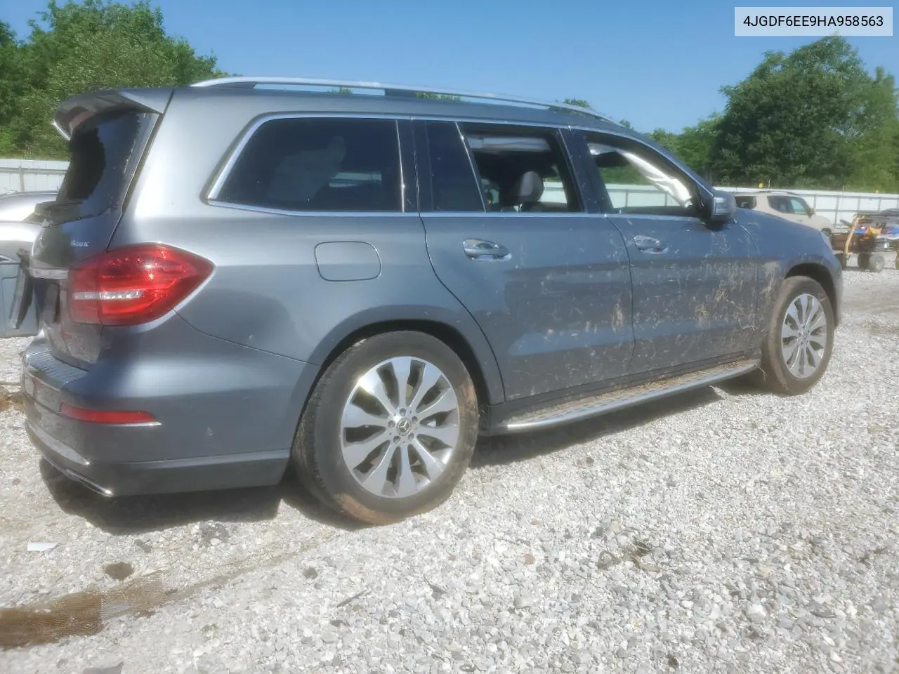 2017 Mercedes-Benz Gls 450 4Matic VIN: 4JGDF6EE9HA958563 Lot: 55851505