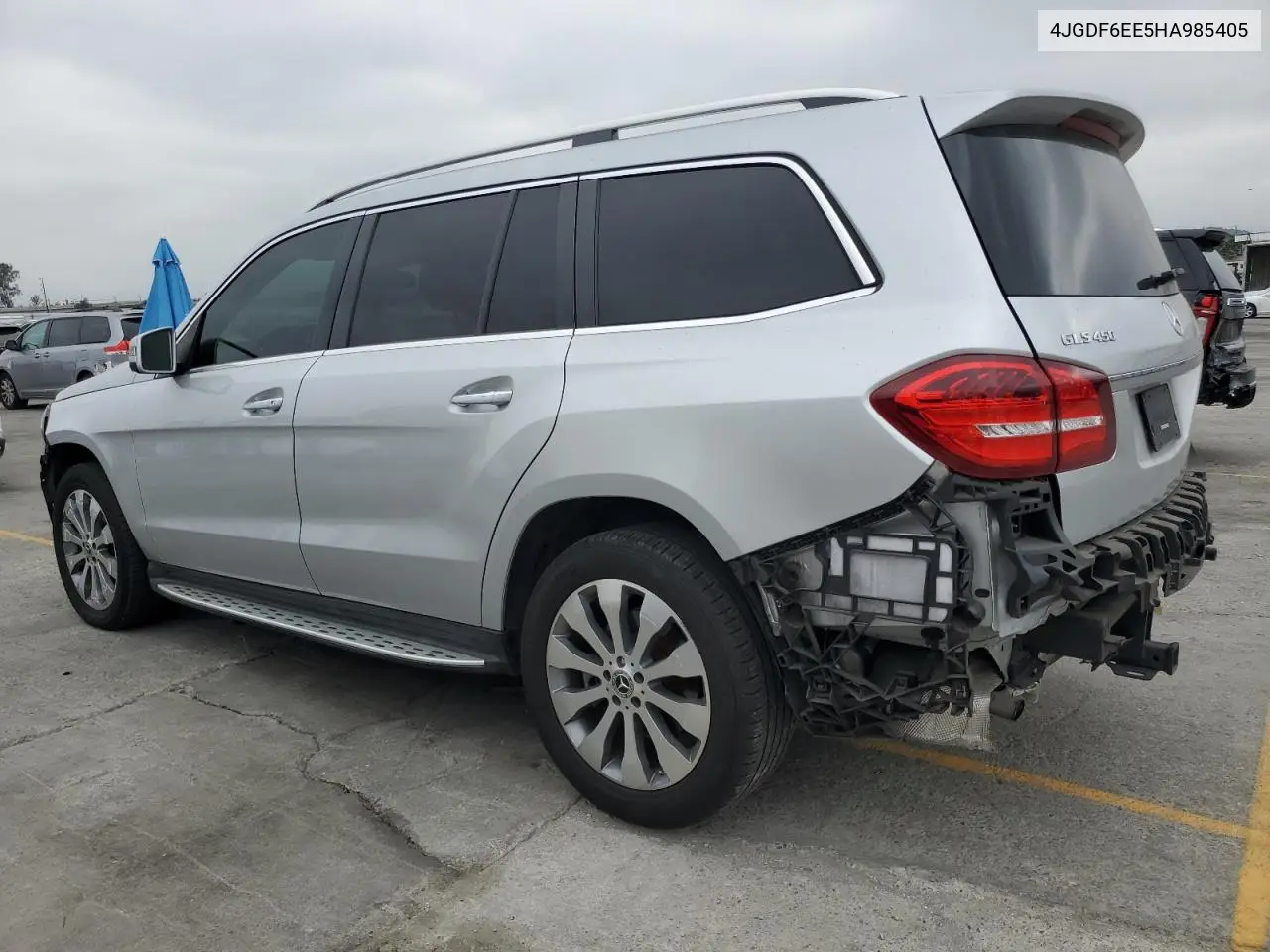 2017 Mercedes-Benz Gls 450 4Matic VIN: 4JGDF6EE5HA985405 Lot: 55868045