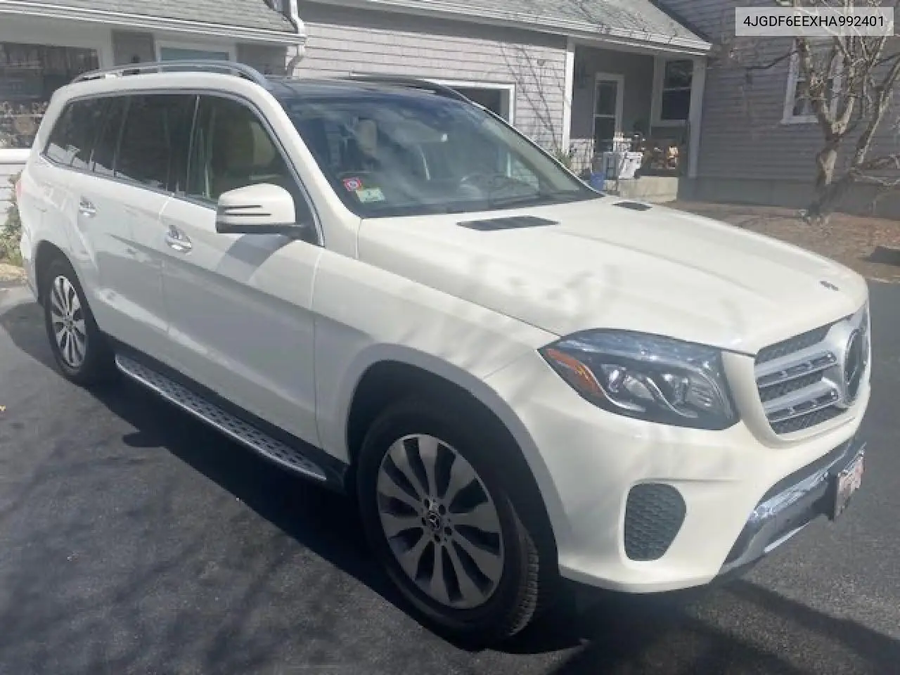 2017 Mercedes-Benz Gls 450 4Matic VIN: 4JGDF6EEXHA992401 Lot: 55933055