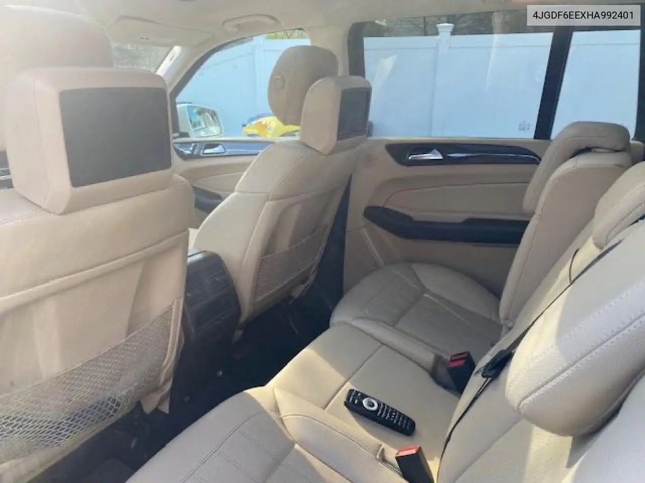 2017 Mercedes-Benz Gls 450 4Matic VIN: 4JGDF6EEXHA992401 Lot: 55933055