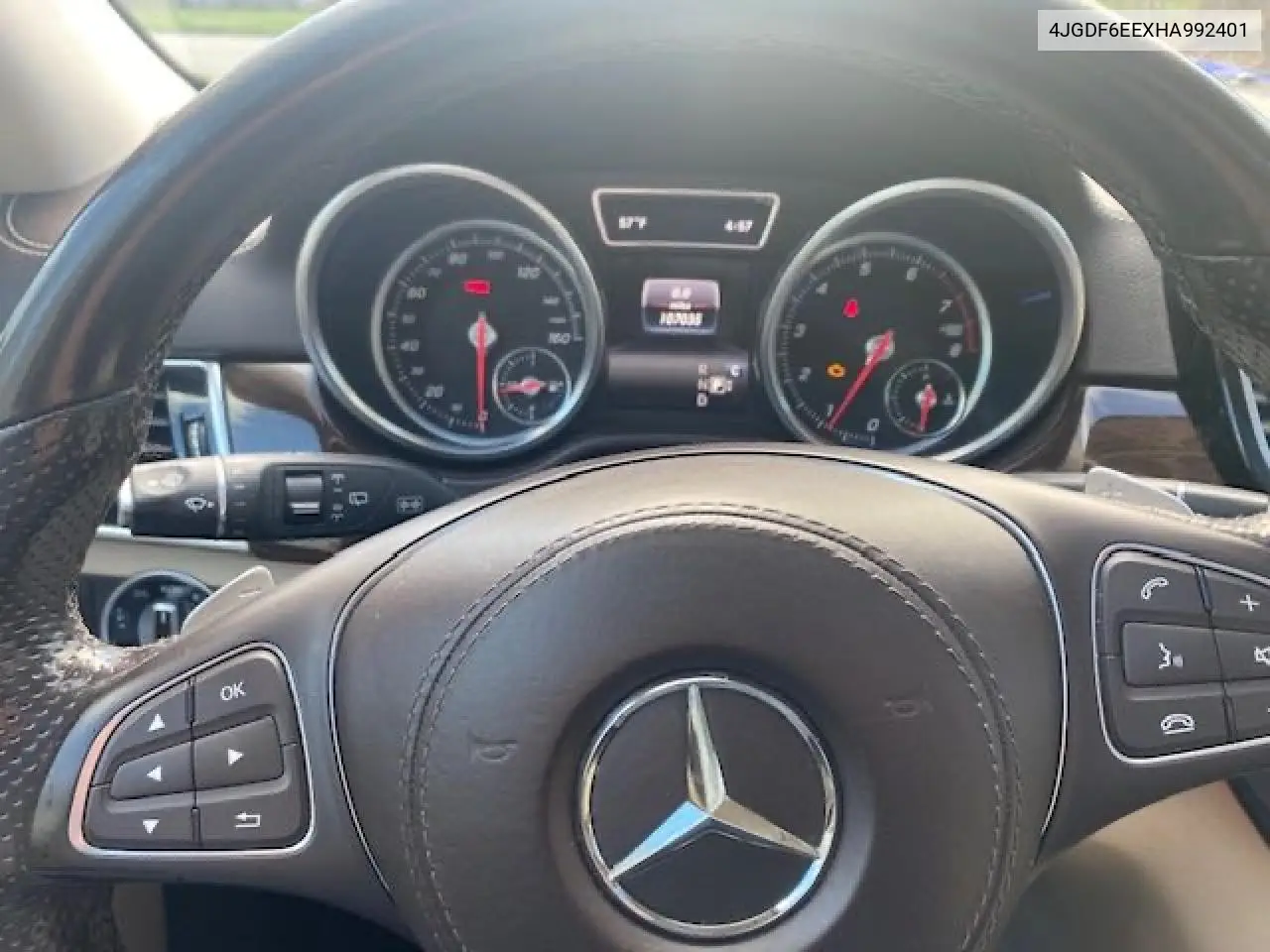 2017 Mercedes-Benz Gls 450 4Matic VIN: 4JGDF6EEXHA992401 Lot: 55933055