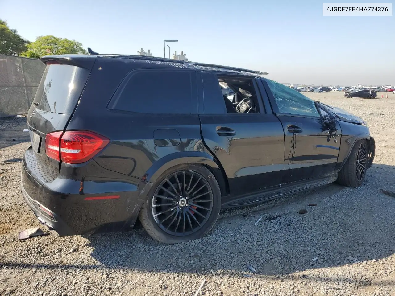2017 Mercedes-Benz Gls 63 Amg 4Matic VIN: 4JGDF7FE4HA774376 Lot: 55956585