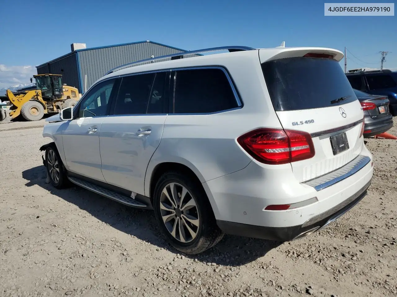 2017 Mercedes-Benz Gls 450 4Matic VIN: 4JGDF6EE2HA979190 Lot: 56078235