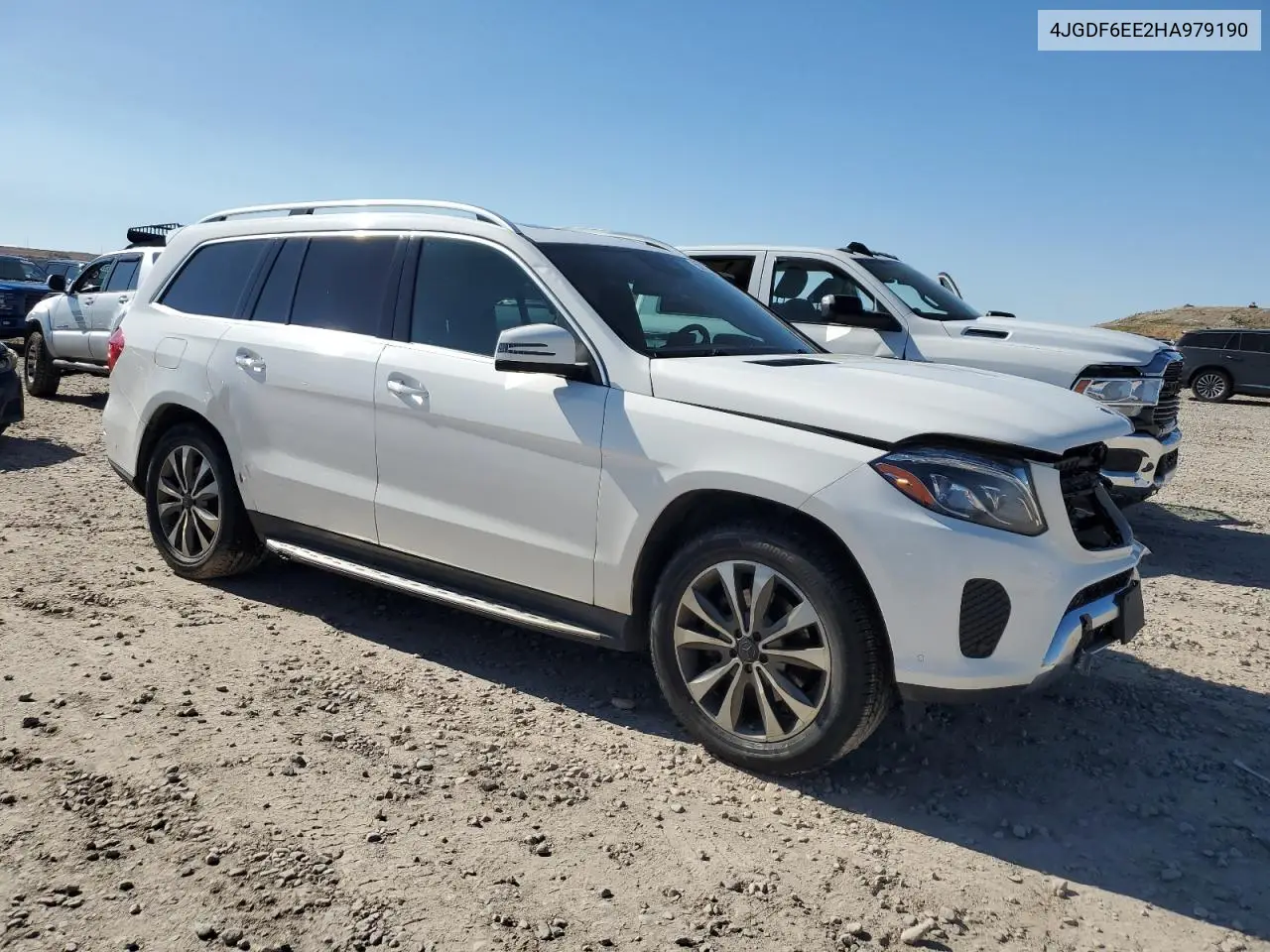 2017 Mercedes-Benz Gls 450 4Matic VIN: 4JGDF6EE2HA979190 Lot: 56078235