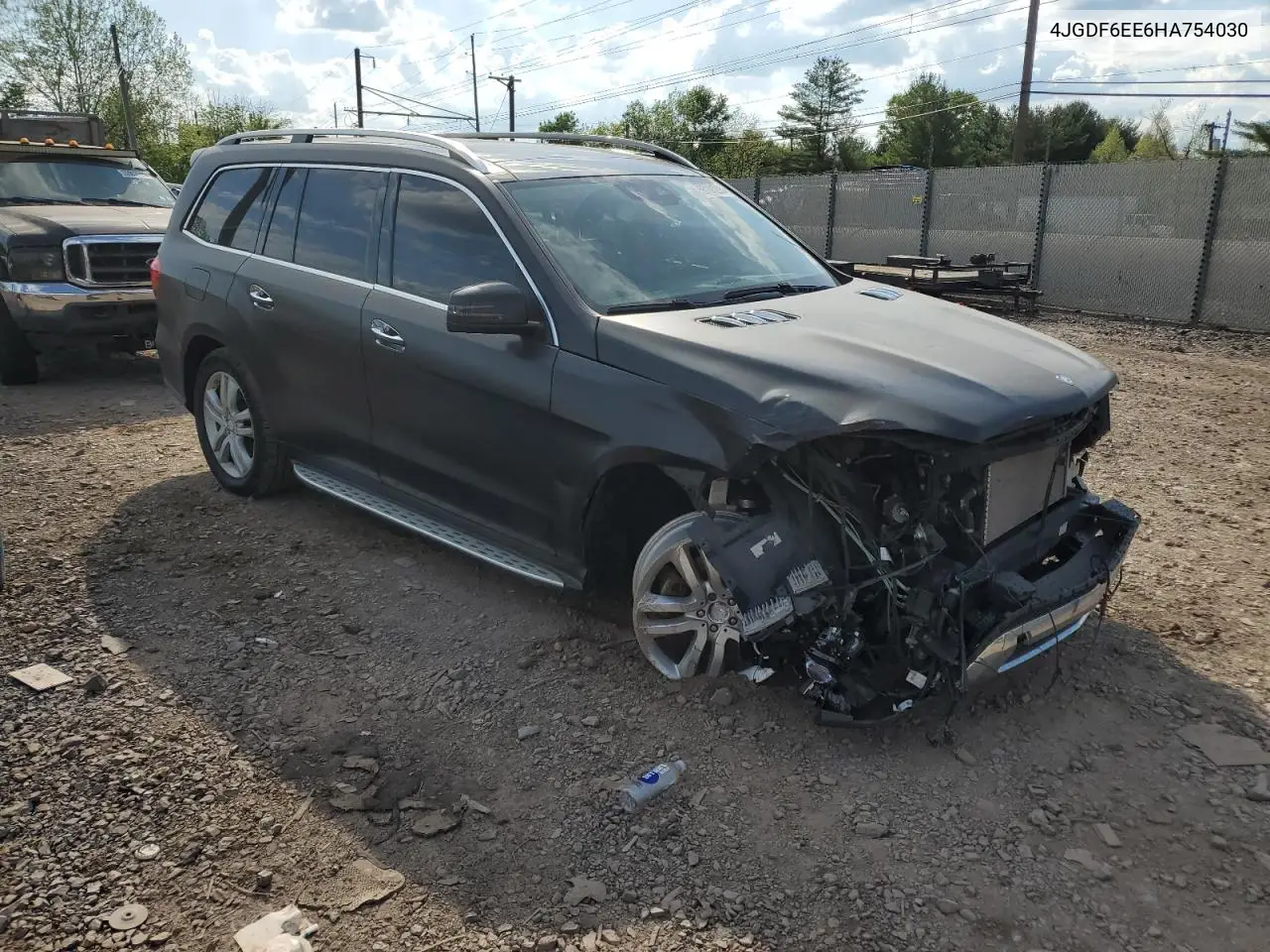 2017 Mercedes-Benz Gls 450 4Matic VIN: 4JGDF6EE6HA754030 Lot: 56101295