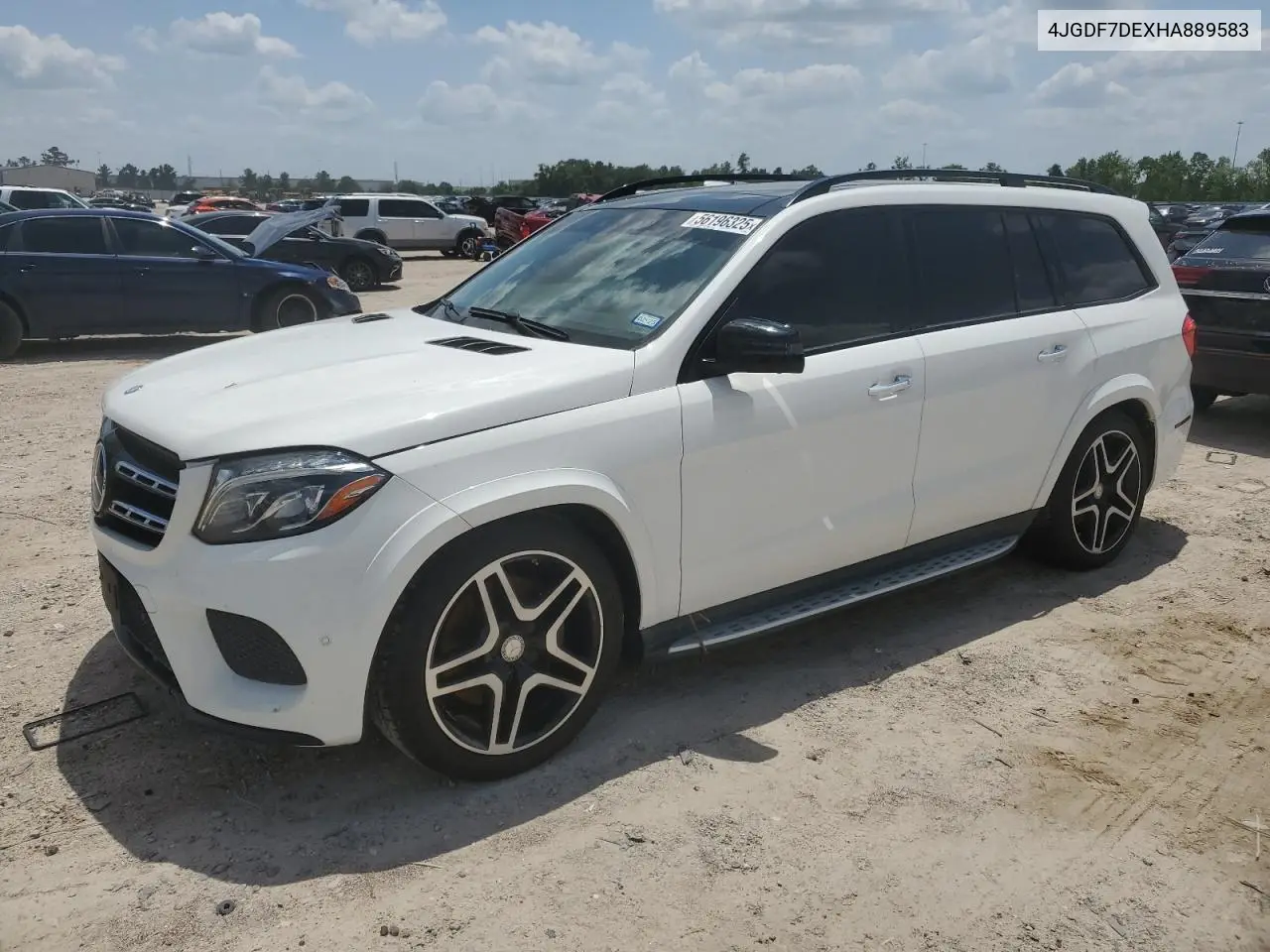 2017 Mercedes-Benz Gls 550 4Matic VIN: 4JGDF7DEXHA889583 Lot: 56196325