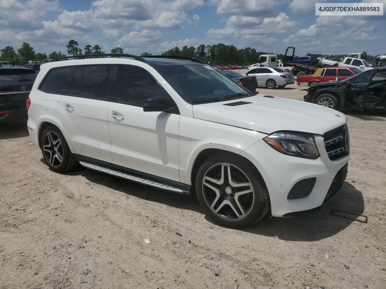 2017 Mercedes-Benz Gls 550 4Matic VIN: 4JGDF7DEXHA889583 Lot: 56196325