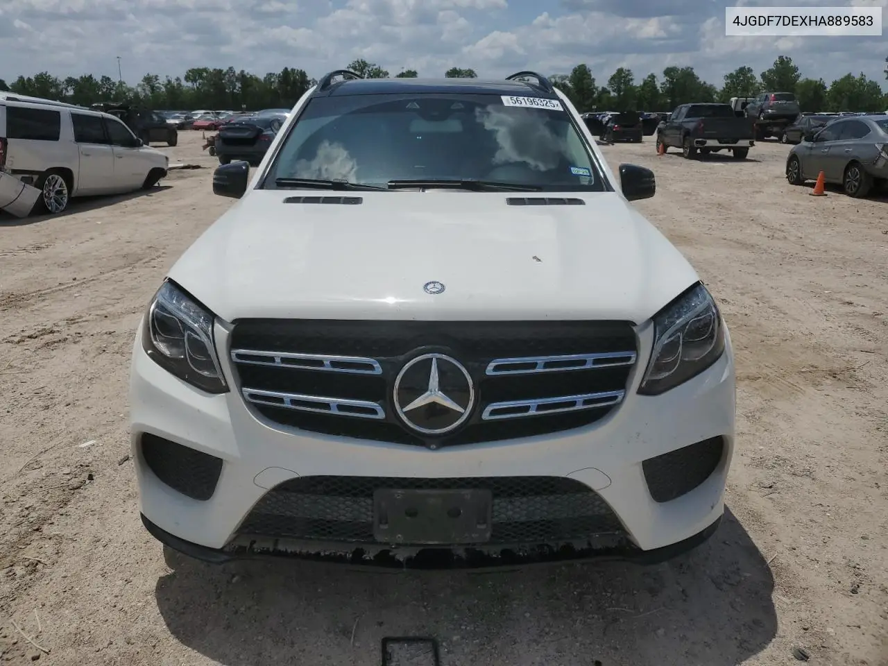 2017 Mercedes-Benz Gls 550 4Matic VIN: 4JGDF7DEXHA889583 Lot: 56196325