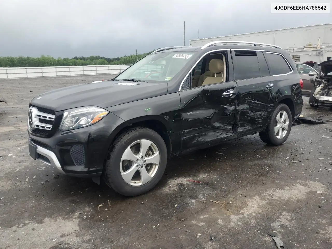2017 Mercedes-Benz Gls 450 4Matic VIN: 4JGDF6EE6HA786542 Lot: 56505695