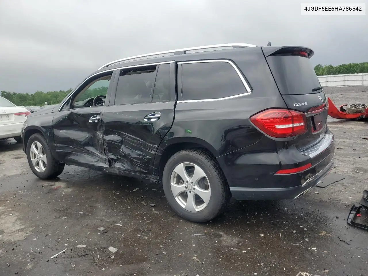 2017 Mercedes-Benz Gls 450 4Matic VIN: 4JGDF6EE6HA786542 Lot: 56505695