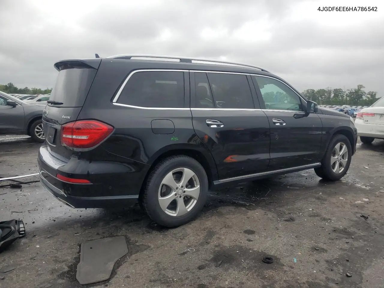 2017 Mercedes-Benz Gls 450 4Matic VIN: 4JGDF6EE6HA786542 Lot: 56505695