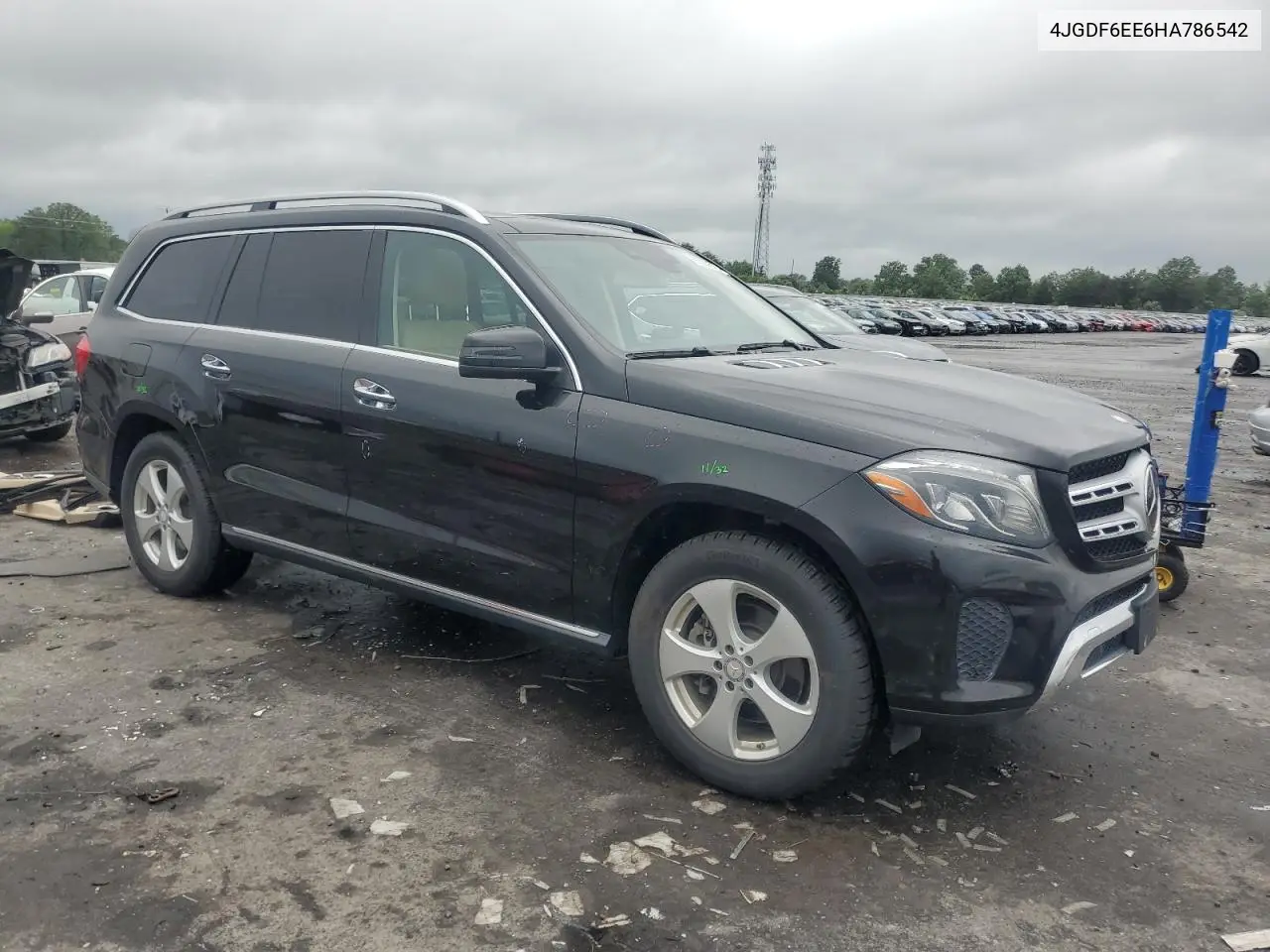 2017 Mercedes-Benz Gls 450 4Matic VIN: 4JGDF6EE6HA786542 Lot: 56505695