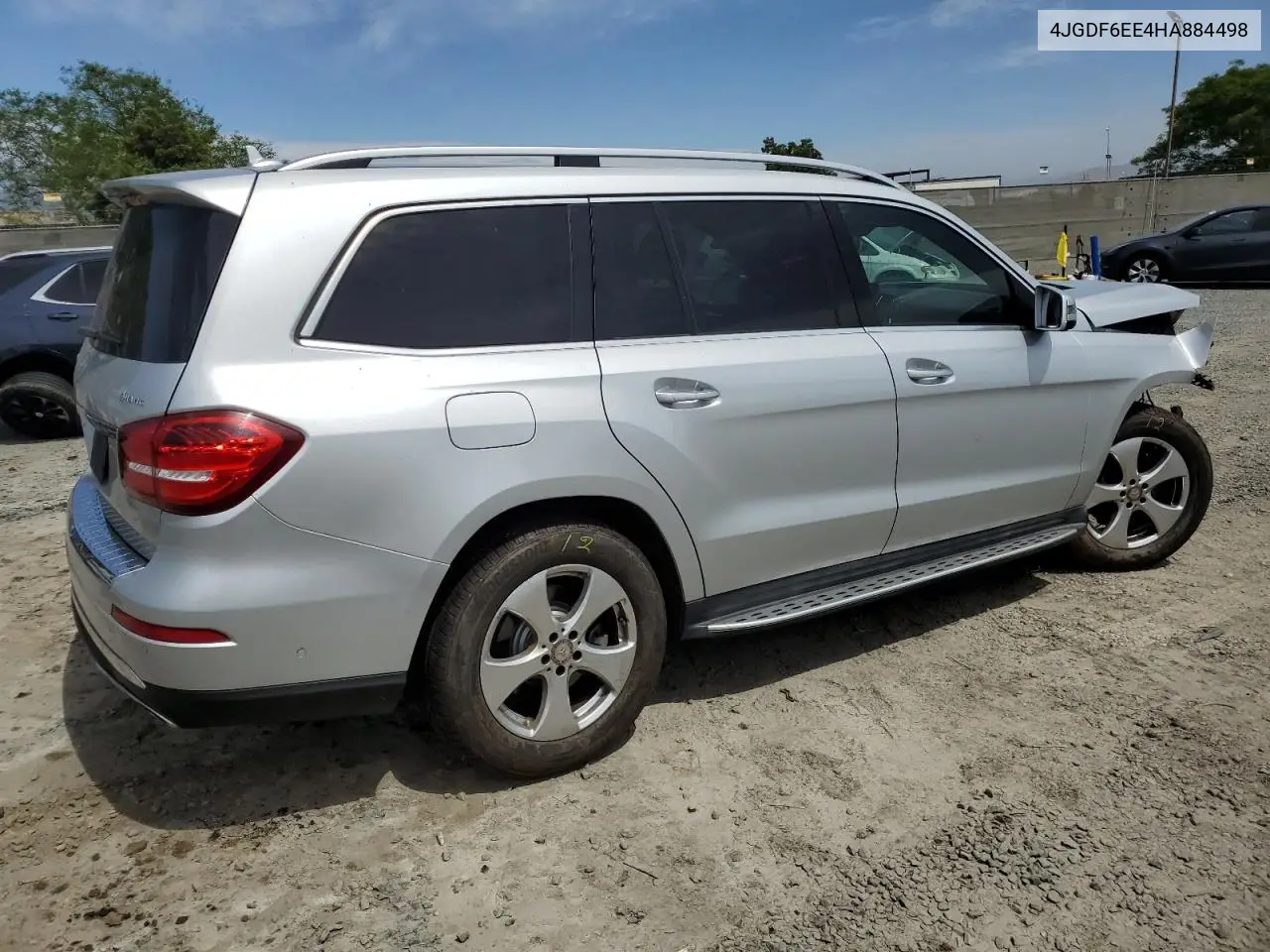 2017 Mercedes-Benz Gls 450 4Matic VIN: 4JGDF6EE4HA884498 Lot: 56709015
