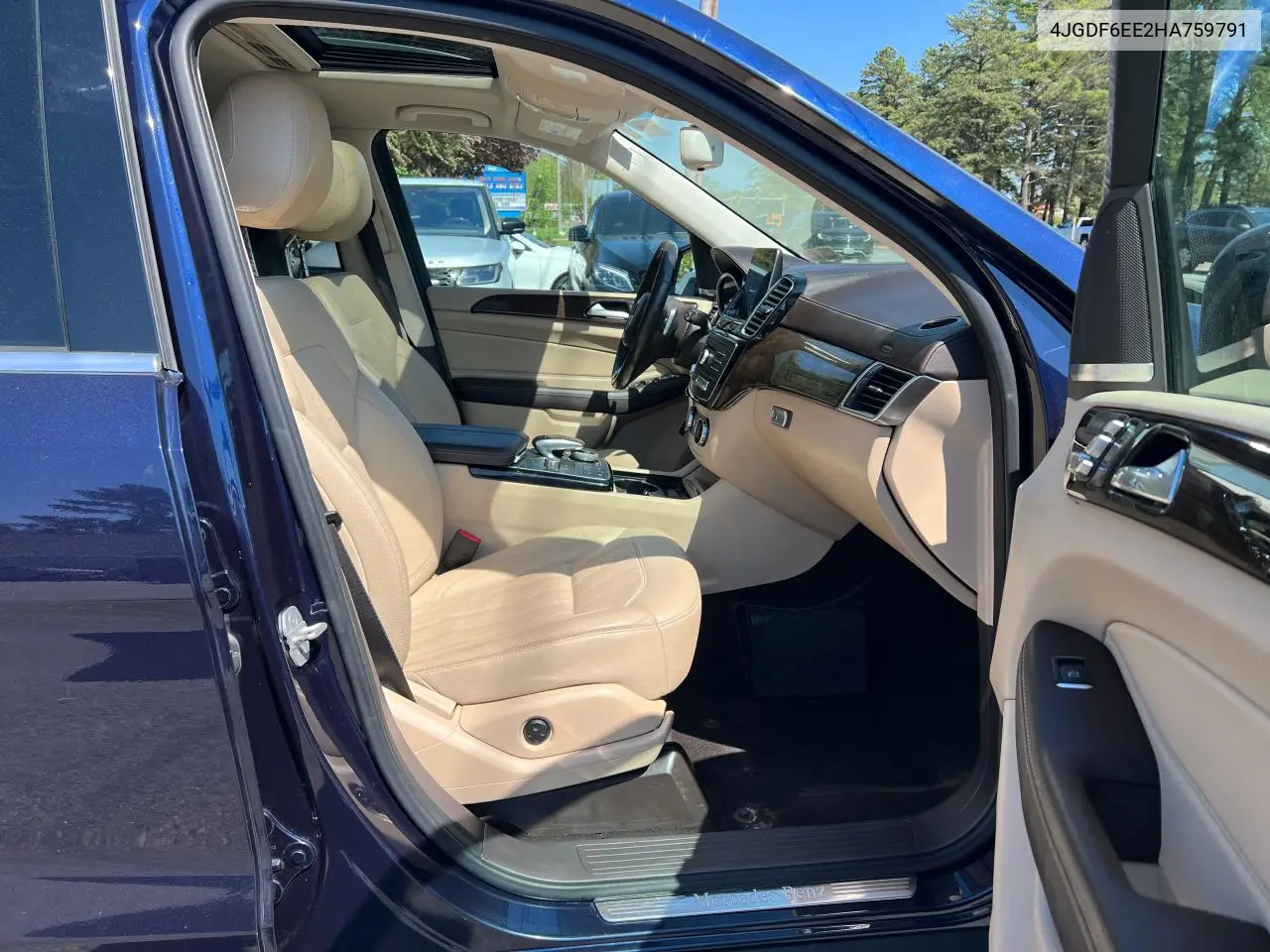 2017 Mercedes-Benz Gls 450 4Matic VIN: 4JGDF6EE2HA759791 Lot: 56986545