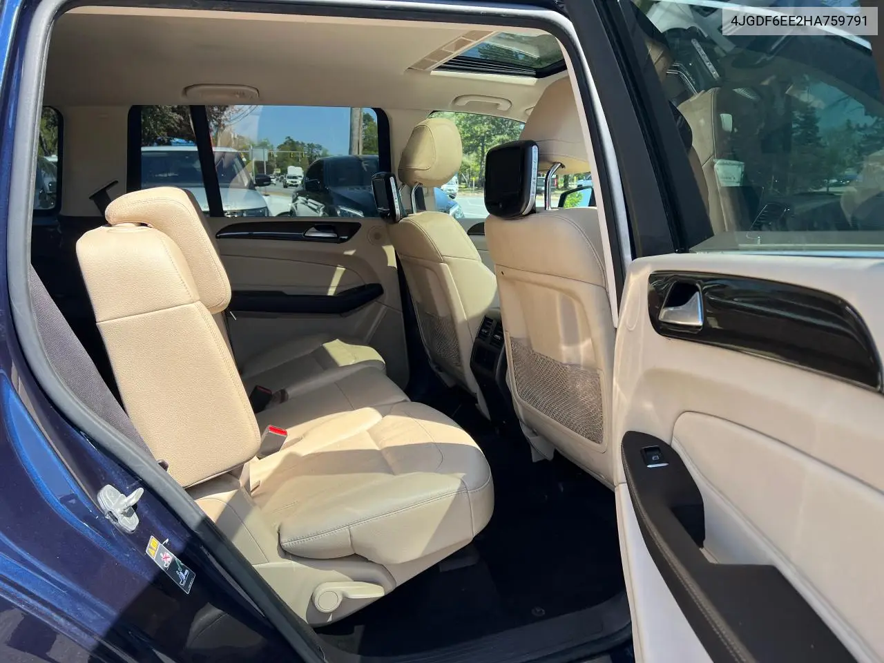 2017 Mercedes-Benz Gls 450 4Matic VIN: 4JGDF6EE2HA759791 Lot: 56986545