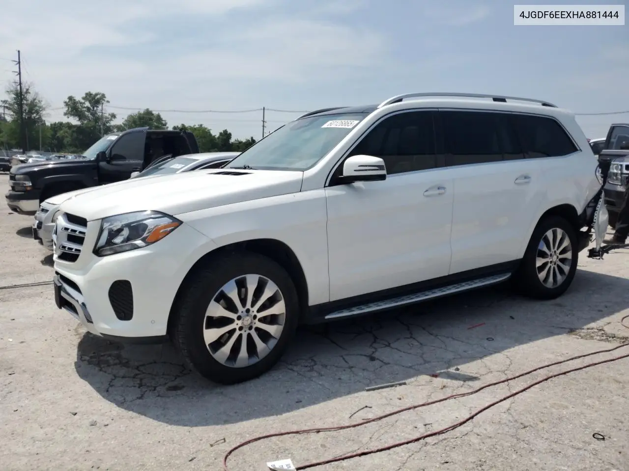 2017 Mercedes-Benz Gls 450 4Matic VIN: 4JGDF6EEXHA881444 Lot: 60126865